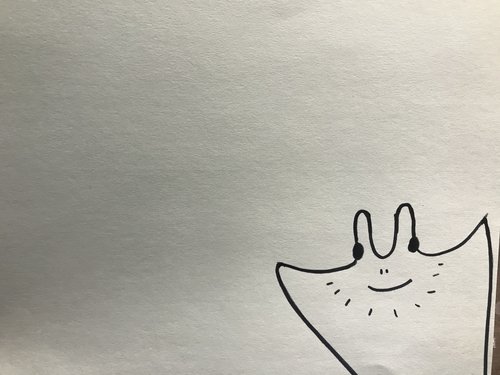 stingray drawing for kids