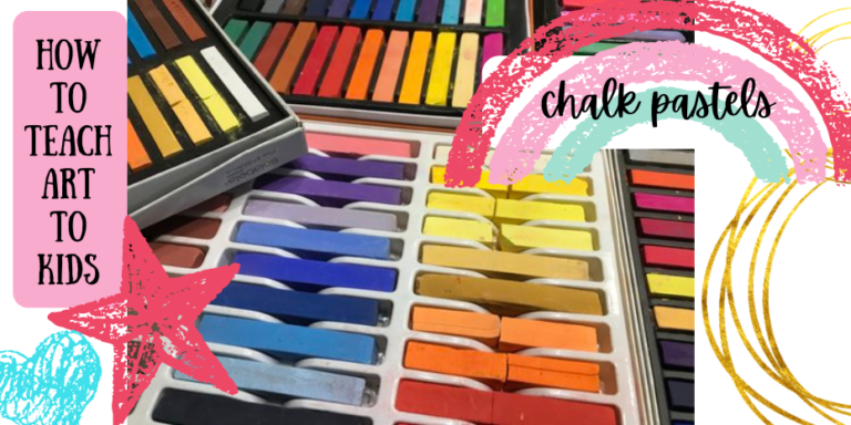 how-to-teach-art-to-kids-chalk-pastels-soul-sparklettes-art