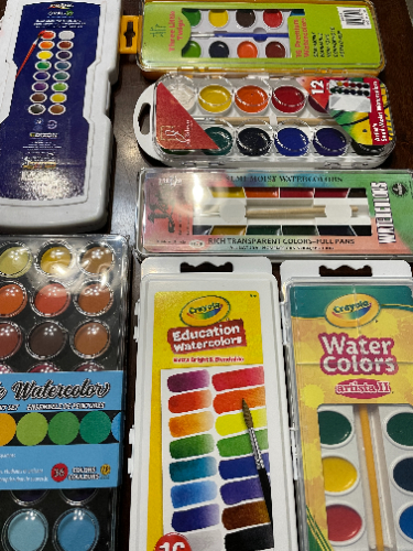 10 Color Liquid Watercolor Paint Set (1 Set(s))