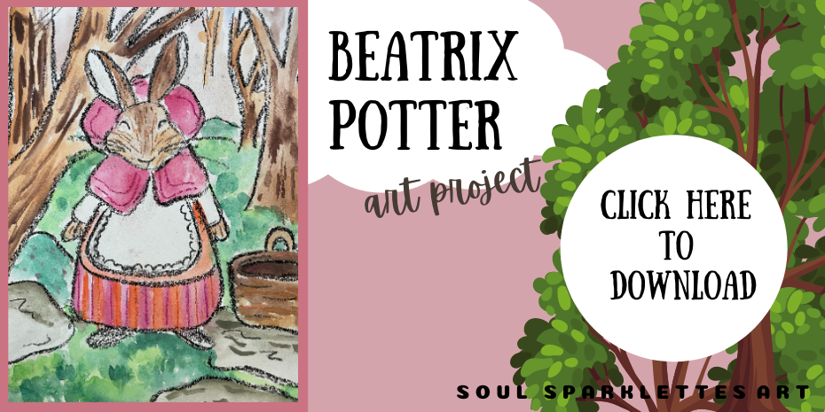 trog Azië kip Beatrix Potter Art Project | Mama Rabbit - Soul Sparklettes Art