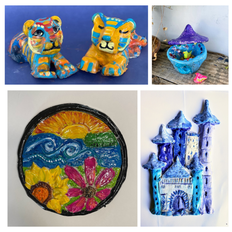How to use air dry clay: Drying, sealing, & painting air dry clay designs!