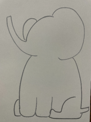 Tie Dye Spring Elephant  Elephant Art Project for Kids - Soul Sparklettes  Art